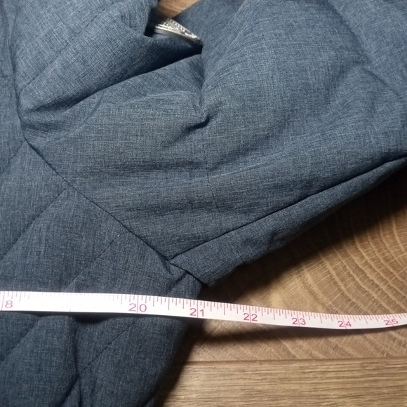 Chillax Women's Blue Quilted Waterproof Winter Jacket Coat Size Medium - Picture 16 of 16